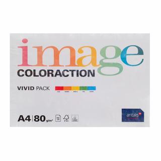 Hartie color Coloraction, A4, 80 g mp, 5 culori intense x 50 coli, 250 coli top