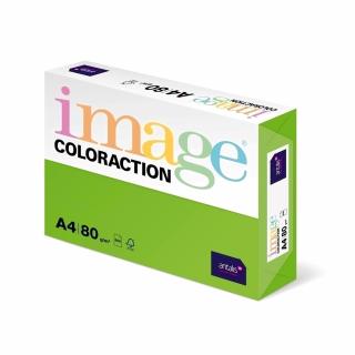 Hartie color Coloraction, A4, 80 g mp, verde intens-Java, 500 coli top