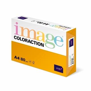 Hartie color Coloraction, A4, 80g mp, portocaliu, 500 coli top