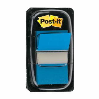 Index Post-it   Clasic,  25.4 x 43.2 mm, albastru