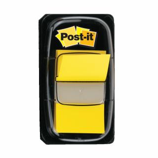 Index Post-it   Clasic,  25.4 x 43.2 mm, galben