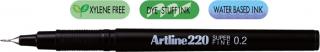 Liner ARTLINE 220, varf fetru 0.2mm - negru