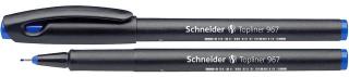 Liner SCHNEIDER  967, varf fetru 0.4mm - albastru