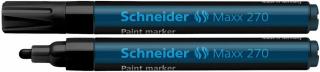 Marker cu vopsea SCHNEIDER Maxx 270, varf rotund 1-3mm - negru