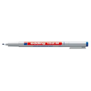 Marker nepermanent Edding OHP 152, varf rotund, 1.0 mm, albastru