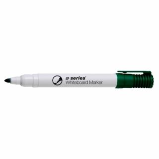 Marker pentru tabla A-series, varf rotund, 2 mm, verde