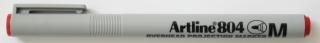 OHP Non-Permanent marker ARTLINE 804, varf mediu - 1.0mm - rosu