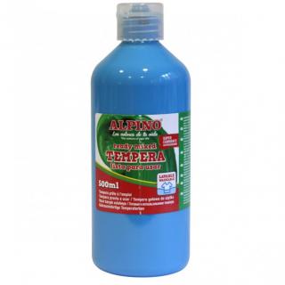 Tempera lavabila, 500ml, Alpino - bleu