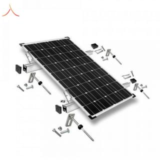 KIT Structura de montaj pentru 1 panou solar fotovoltaic acoperis metalic