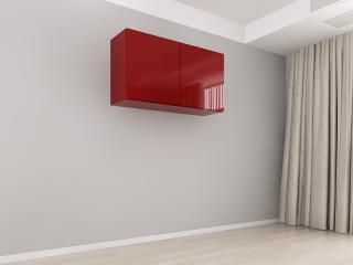 Corp Superior 120 cu 2 Usi MDF Bordo Lucios - Blanca   Modul de Bucatarie Premium Configurabil - Hulgo Mobili