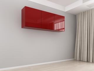 Corp Superior 180 cu 3 Usi MDF Bordo Lucios - Blanca   Modul de Bucatarie Premium Configurabil - Hulgo Mobili