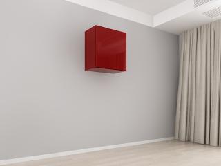 Corp Superior 60 cu 1 Usa MDF Bordo Lucios - Blanca   Modul de Bucatarie Premium Configurabil - Hulgo Mobili