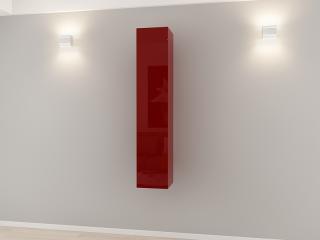 Corp Turn 150 MDF Bordo Lucios - Quadro   Modul Mobilier Suspendat Premium Configurabil Fara Manere Push to Open - Hulgo Mobili