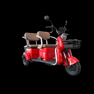 Triciclu Electric RDB LONG, fara permis, 2000W, 25km h