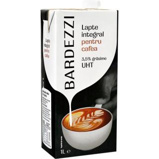 Bardezzi Lapte integral pentru cafea 3,5% grasime UHT 1L