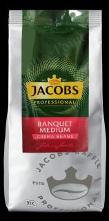 Jacobs Crema Banquet Medium Cafea Boabe 1 Kg