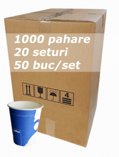 Pahar carton 8oz Lavazza JND bax 1000buc