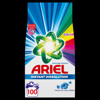 Ariel Detergent automat, 7.5 kg, 100 spalari, Color Touch of Lenor Fresh