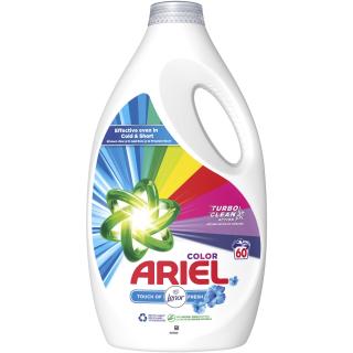 Ariel Detergent lichid, 3L, 60 spalari, Color Touch of Lenor Fresh