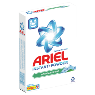 Ariel Detergent manual, 450 g, 4 spalari, Mountain Spring