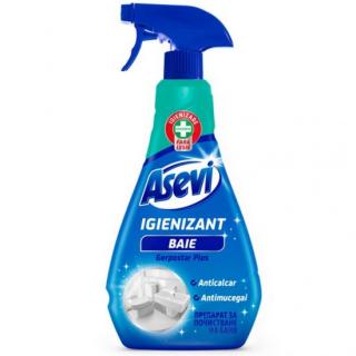 Asevi Igienizant anticalcar, antimucegai pentru baie, cu pompa, 750 ml, Gerpostar Plus