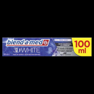 Blend-a-Med Pasta de dinti, 3D White Charcoal, 100 ml