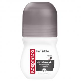 Borotalco Deodorant Roll-on, Unisex, 50 ml, Invisible