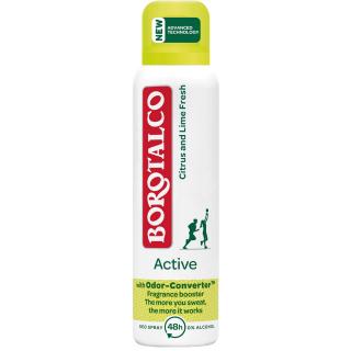 Borotalco Deodorant spray, Unisex, 150 ml, Active Citrus  Lime Fresh