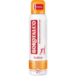 Borotalco Deodorant spray, Unisex, 150 ml, Active Mandarine  Neroli Fresh