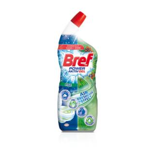 Bref Solutie gel pentru WC, 700 ml, Power Aktiv Gel Pine