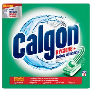 Calgon Tablete anticalcar, 15 buc, Hygiene+