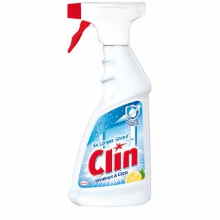 Clin Solutie curatat geamuri, 500 ml, Lemon