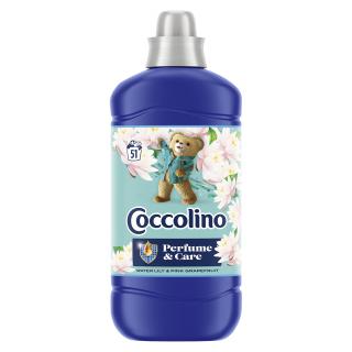 Coccolino Balsam de rufe, 1.275 L, 51 spalari, Creations Water Lily  Pink Grapefruit