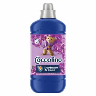 Coccolino Balsam de rufe, 1.275 L, 51 spalari, Purple Orchid  Blueberries