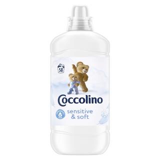 Coccolino Balsam de rufe, 1.45 L, 58 spalari, Sensitive  Soft