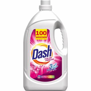 Dash Detergent lichid, 5 L, 100 spalari, Color Frische