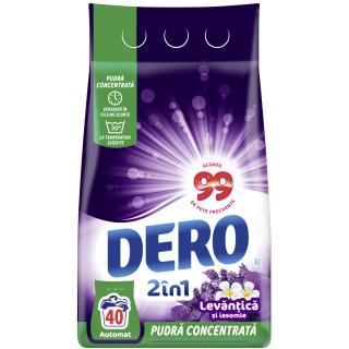 Dero Detergent automat, 3 kg, 40 spalari, 2in1 Levantica si Iasomie