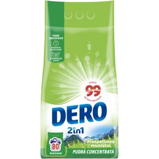 Dero Detergent automat, 6 kg, 80 spalari, 2in1 Prospetimea muntelui