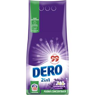 Dero Detergent automat, 7.5 kg, 100 spalari, 2in1 Levantica si Iasomie