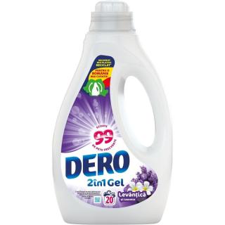 Dero Detergent lichid, 1 L, 20 spalari, Levantica si Iasomie