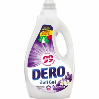 Dero Detergent lichid, 5 L, 100 spalari, Levantica si Iasomie