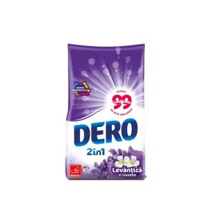 Dero Detergent manual, 1.4 kg, 31 spalari, 2in1 Levantica si Iasomie