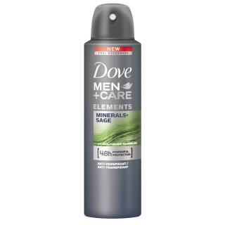 Dove Deodorant spray, Barbati, 150 ml, Men+Care Elements Minerals+Sage
