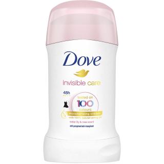 Dove Deodorant stick, Femei, 40 ml, Invisible Care
