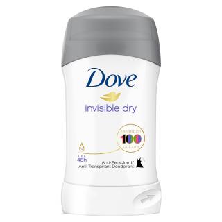 Dove Deodorant stick, Femei, 40 ml, Invisible Dry