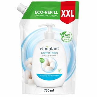 Elmiplant Rezerva sapun lichid, 750 ml, Cotton Fresh