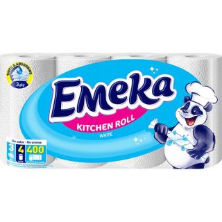 Emeka White Prosop hartie, 4 role