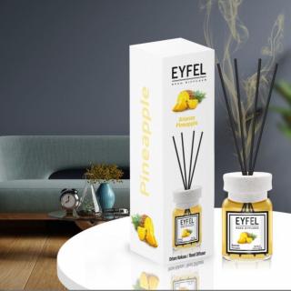 Eyfel Odorizant de camera, cu betisoare, 120 ml, Ananas