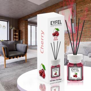 Eyfel Odorizant de camera, cu betisoare, 120 ml, Cherry