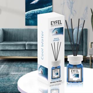 Eyfel Odorizant de camera, cu betisoare, 120 ml, Cool Water